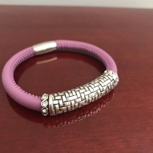 Brighton Jewelry - Brighton Leather Bracelet - Mauve Brighton Jewelry - Brighton Leather Bracelet - Mauve